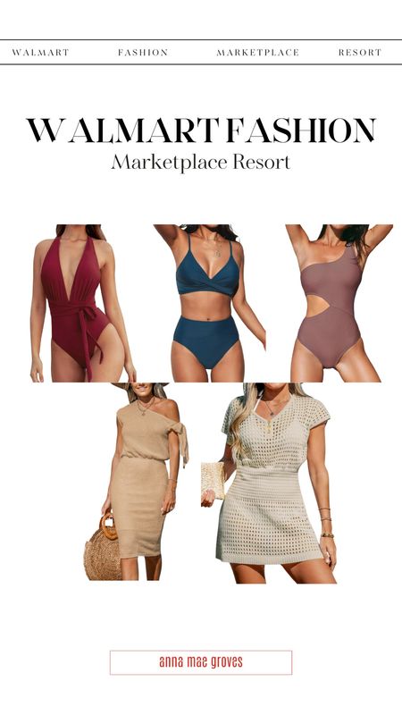 If you are still looking for swimsuits for the Summer @walmartfashion did it again! These three swimsuits and coverups are perfect. Love the neutral tones of the coverups and pops of color with the swimsuits. #walmartpartner #walmartfashion

#LTKover40 #LTKstyletip #LTKswim
