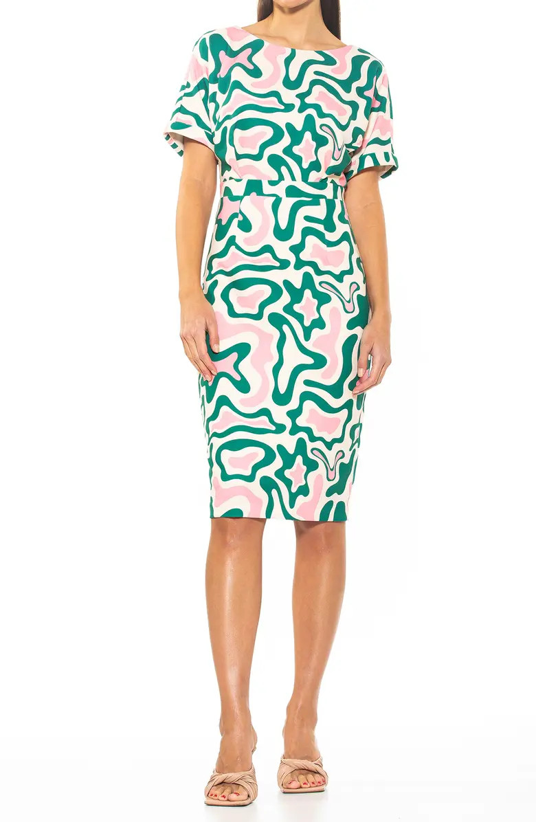 Dolman Sleeve Sheath Dress | Nordstrom Rack