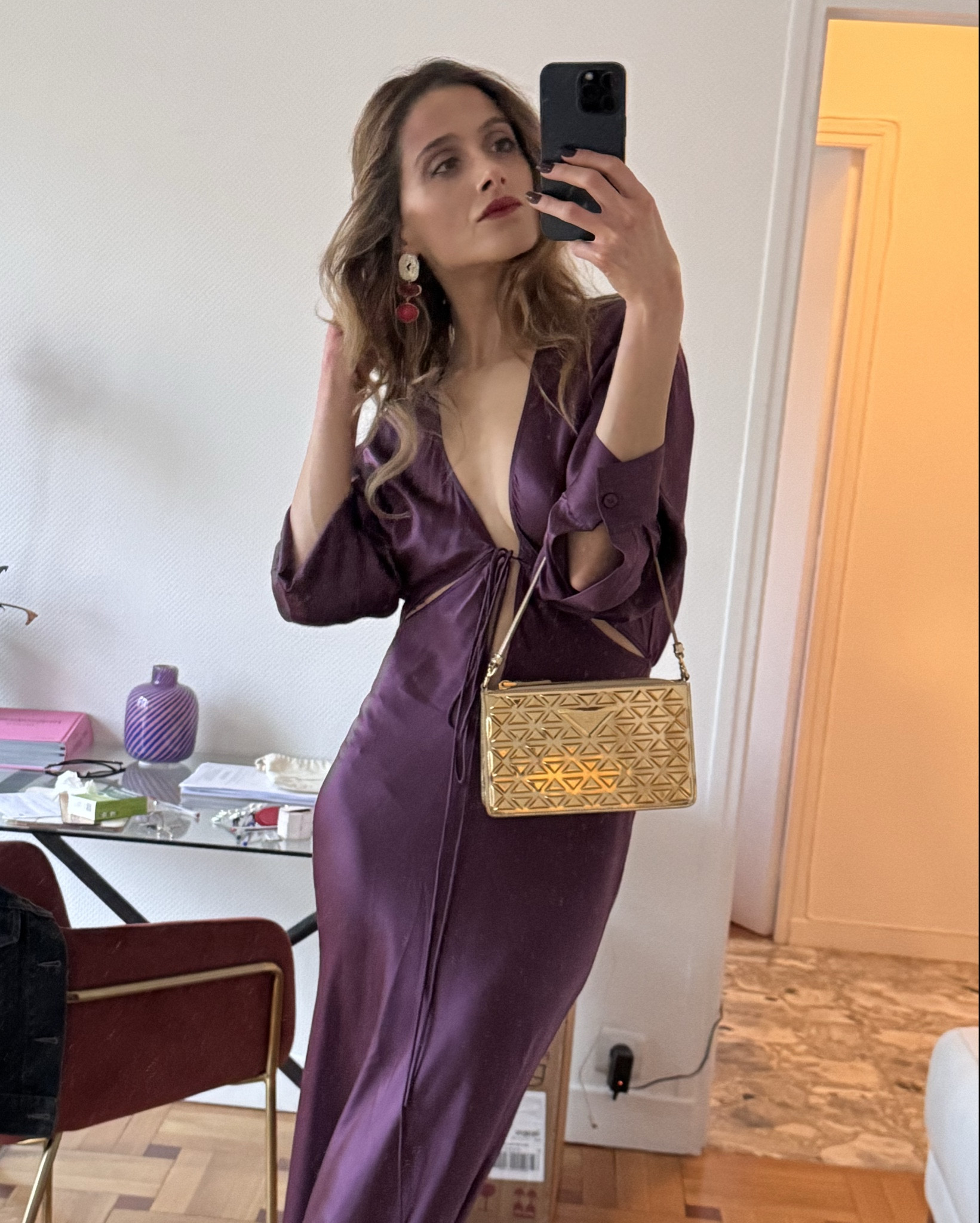 #christopheresber #purpledress #ootd #outfitnightnout #pradabag #prada #iwantprada #pradasac #pradagirl #frenchiegirl #nightout #longdress #ysl

#LTKspring #LTKbeauty #LTKfrance