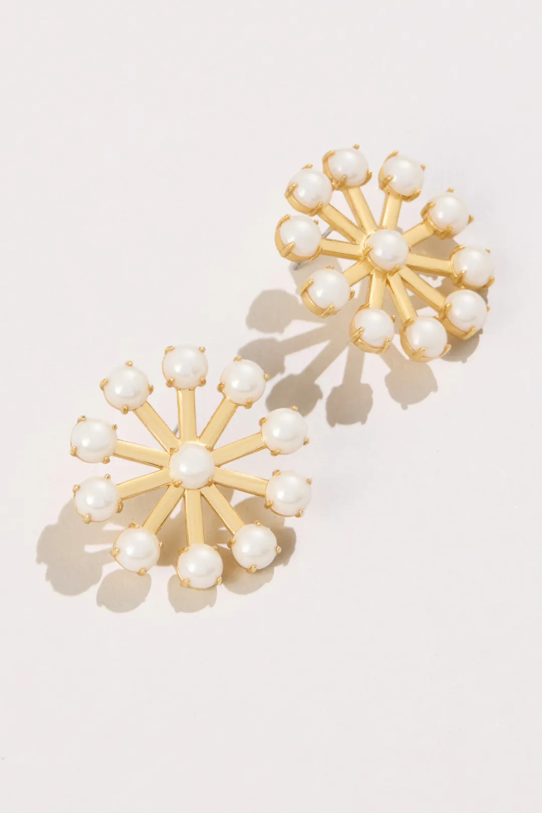 Pinwheel Button Earrings | Rent the Runway