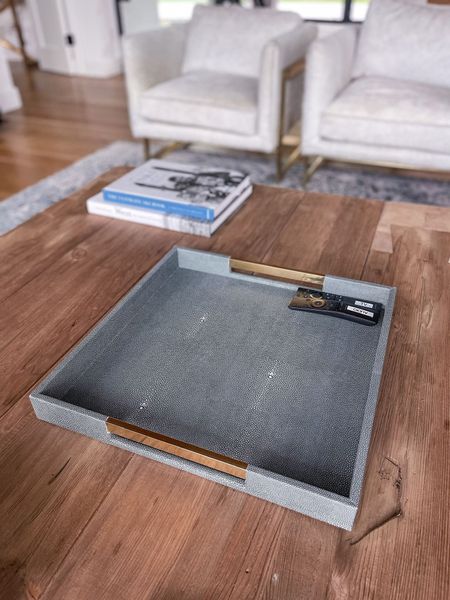 The perfect modern coffee table tray!

~Erin xo

#LTKhome