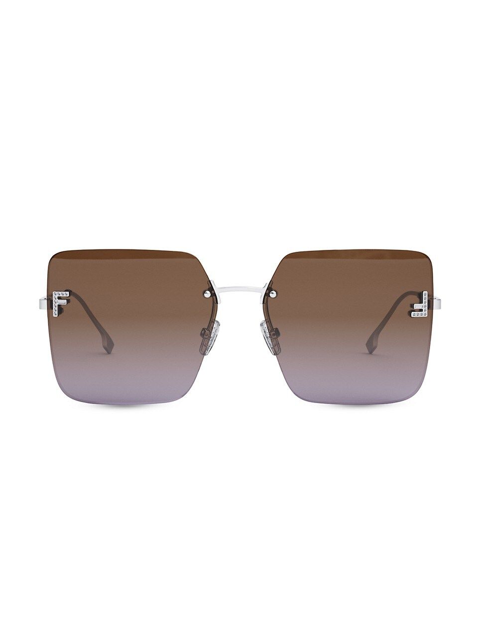 Fendi First 59MM Square Sunglasses | Saks Fifth Avenue