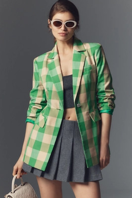 Avec Les Filles Plaid Blazer | Anthropologie (US)