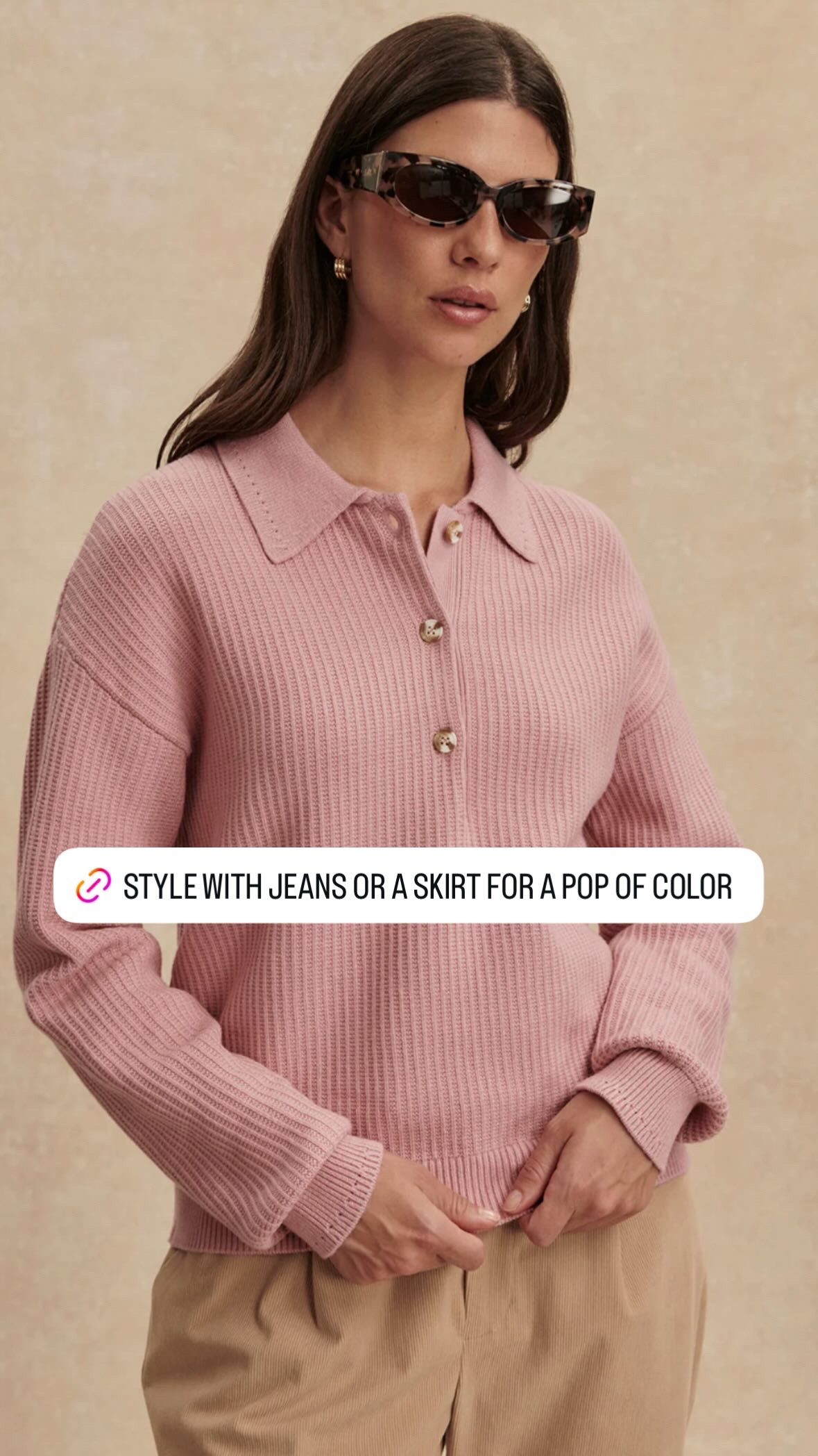 Loving this knit polo sweater in pink for a pop of color. Sharing a roundup of my favorite everyday elevated essentials. From sweaters, to jeans, to flats, sneakers, and more.  

 #LTKgrwm #LTKootd #LTKActive