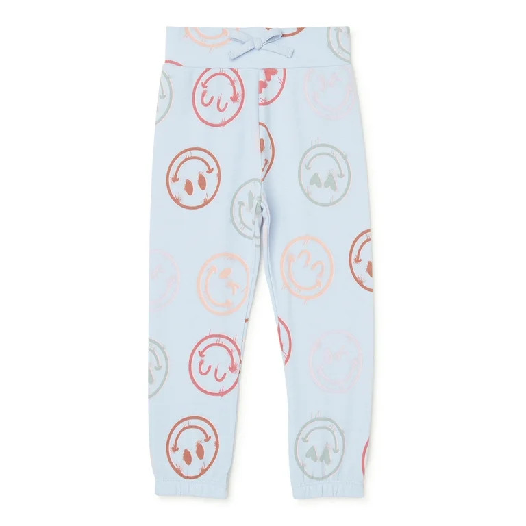 Garanimals Baby and Toddler Girls Knit Jogger Pants, Sizes 12M-5T | Walmart (US)