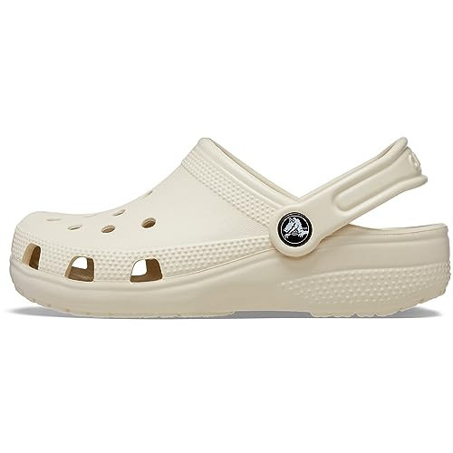 Crocs Kids Classic Clogs, Bone, 5 US Unisex Toddler | Amazon (US)