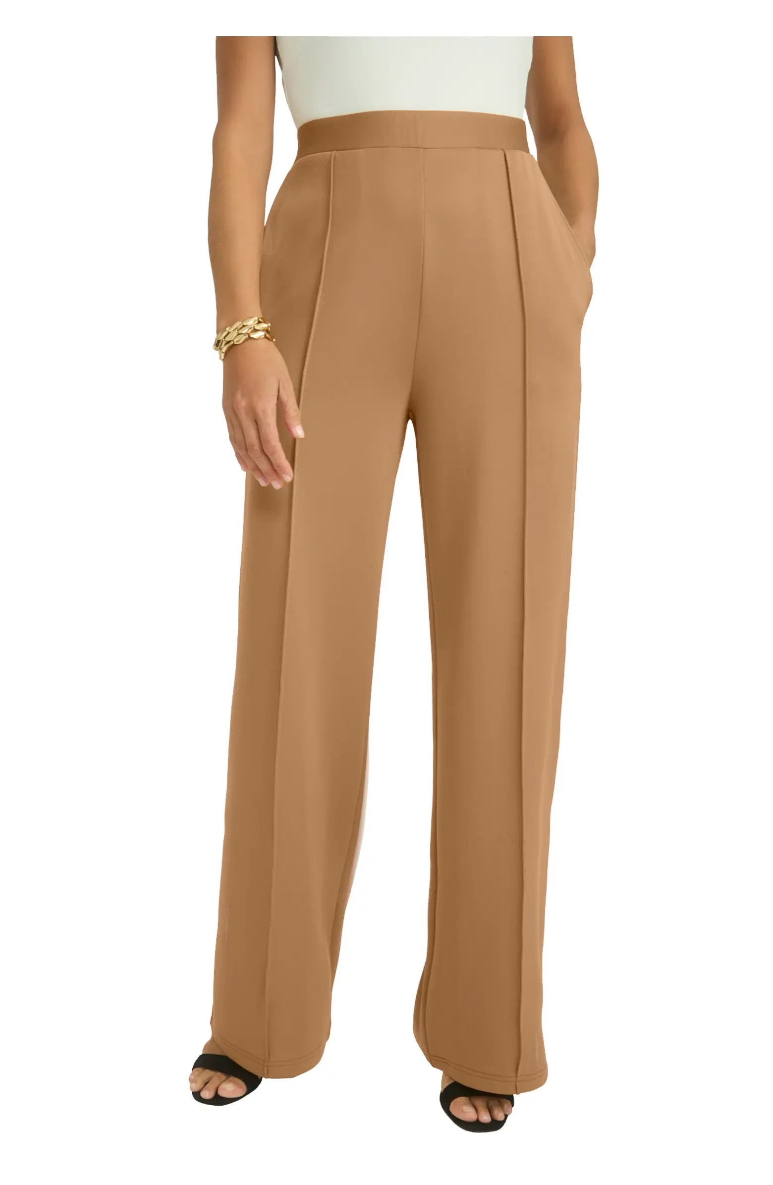 Jessica London PerfectEase Wide Leg Pant | Nordstrom | Nordstrom