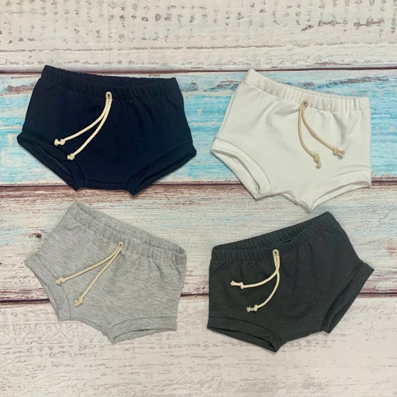 Baby bummies, Shorties for kids, toddlers bummies, unisex shorts, solid Shorties, solid bummies, ... | Etsy (US)