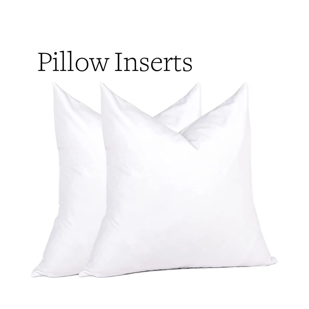 Faux Down Alternative Pillow Insert: Hypoallergenic Micro Denier, Heavy Weight | Etsy (US)