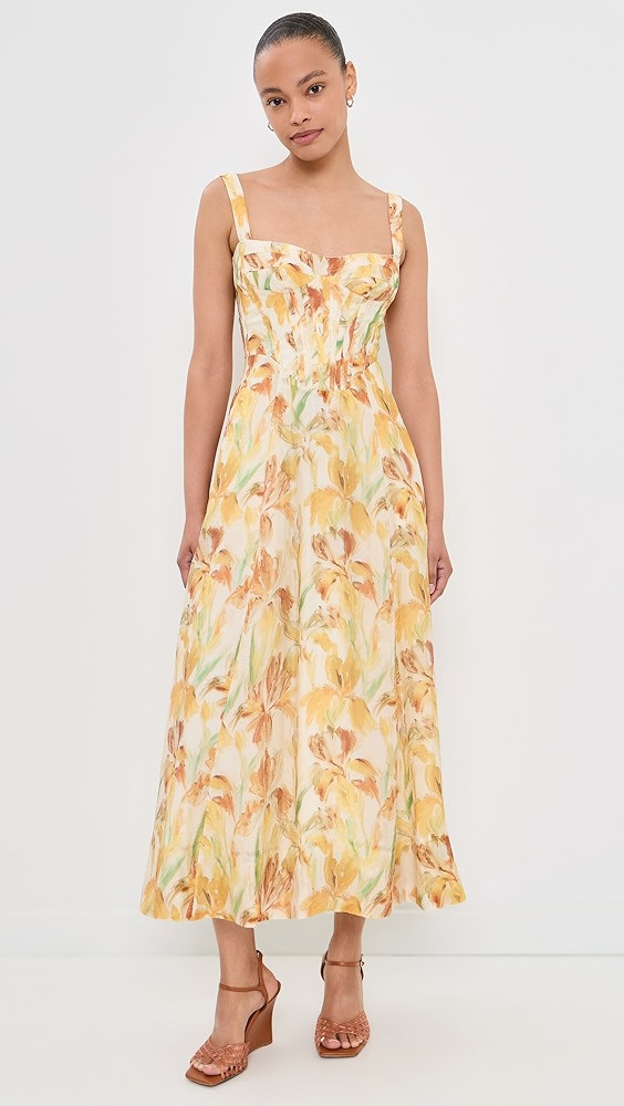 Adaline Printed Midi Dress | Shopbop