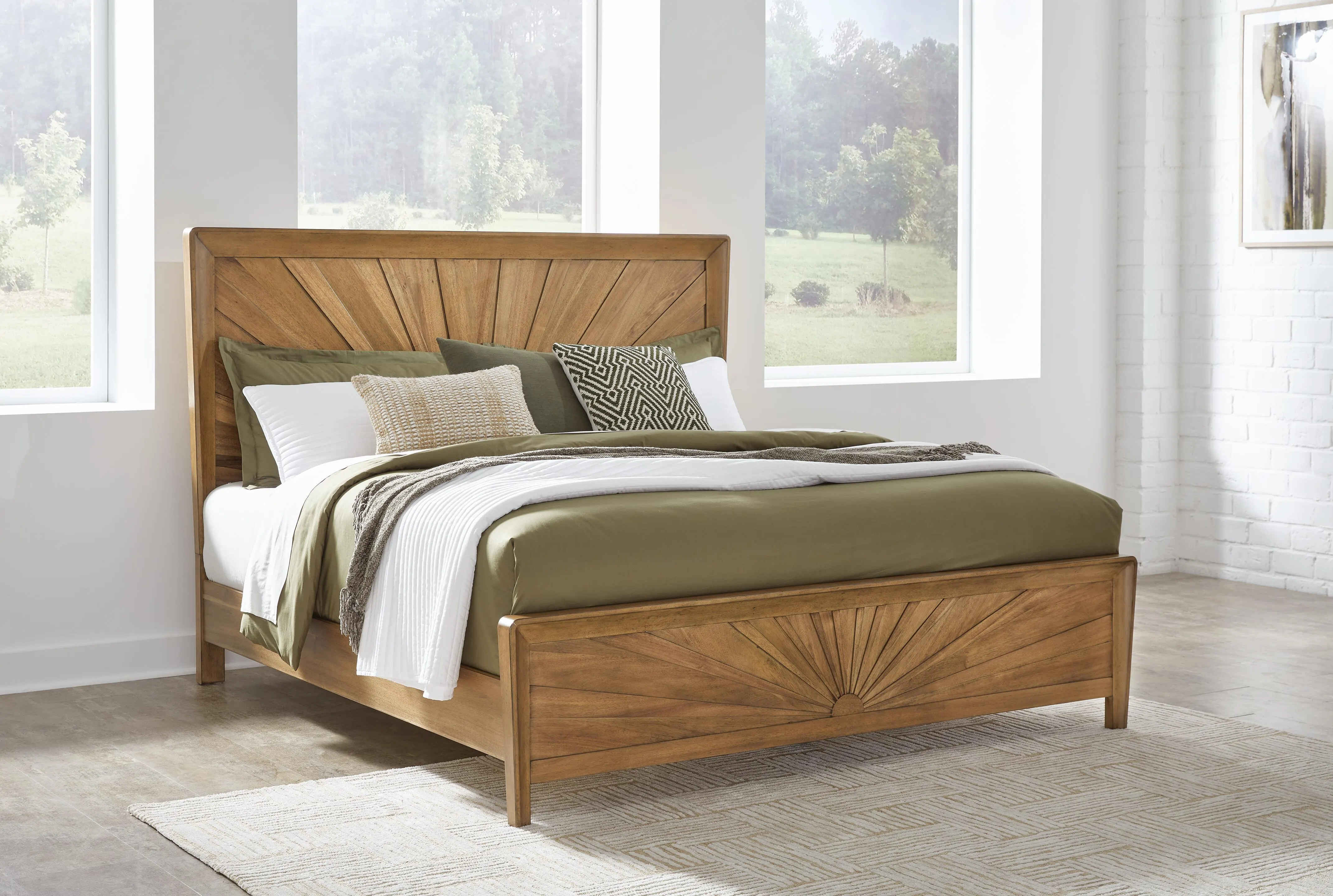Takston Queen Panel Bed | Ashley | Ashley