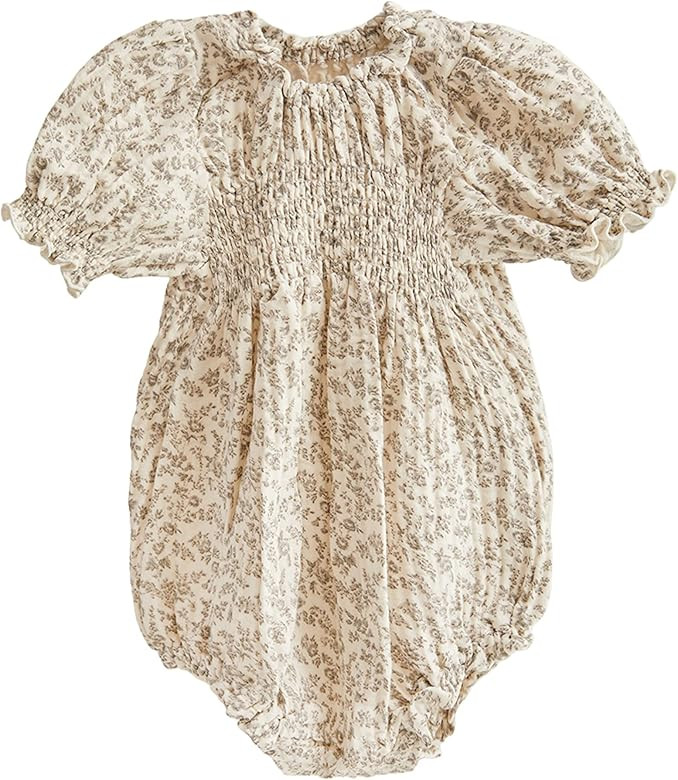 NOTHING FITS BUT Baby’s Classic Cotton Modal Dress, Hana Onesie, Infant’s Casual Bodysuit | Amazon (US)