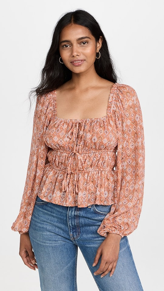 Moon River Geometric Top | SHOPBOP | Shopbop