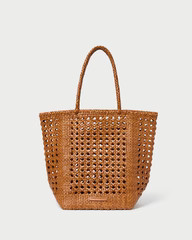 Angelo Timber Woven Leather Tote | Loeffler Randall