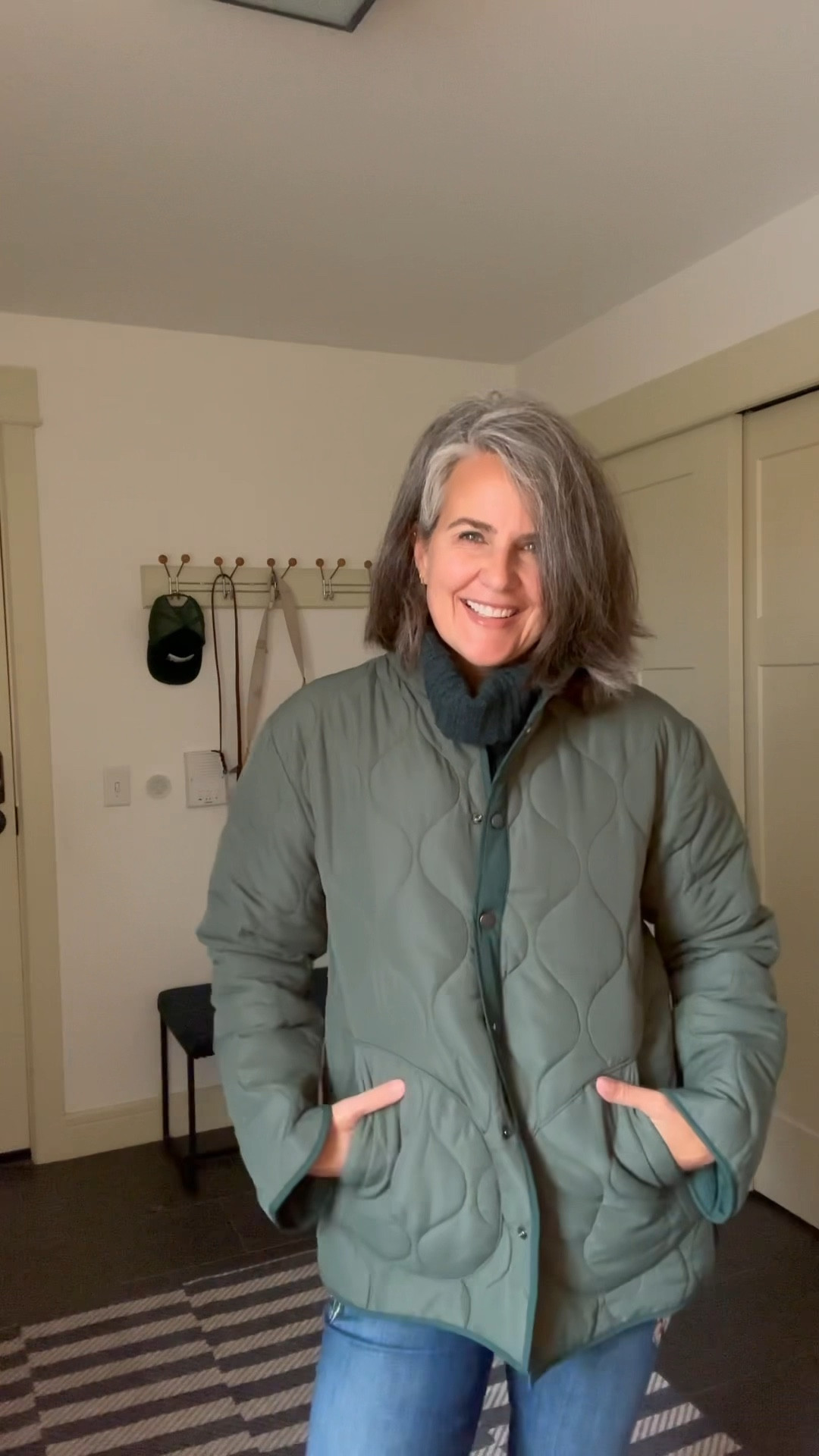 Layering season is here! 🍂🍁 Keep the cold out with a quilted classic jacket like this one. I love that it is fully reversible for double the looks. Plus it's cool that his coat is crafted from recycled plastic bottles to help keep waste out of landfills. 

It comes in four color options and sizes XS through XL. I'm wearing a medium.



#LTKSeasonal #LTKstyletip