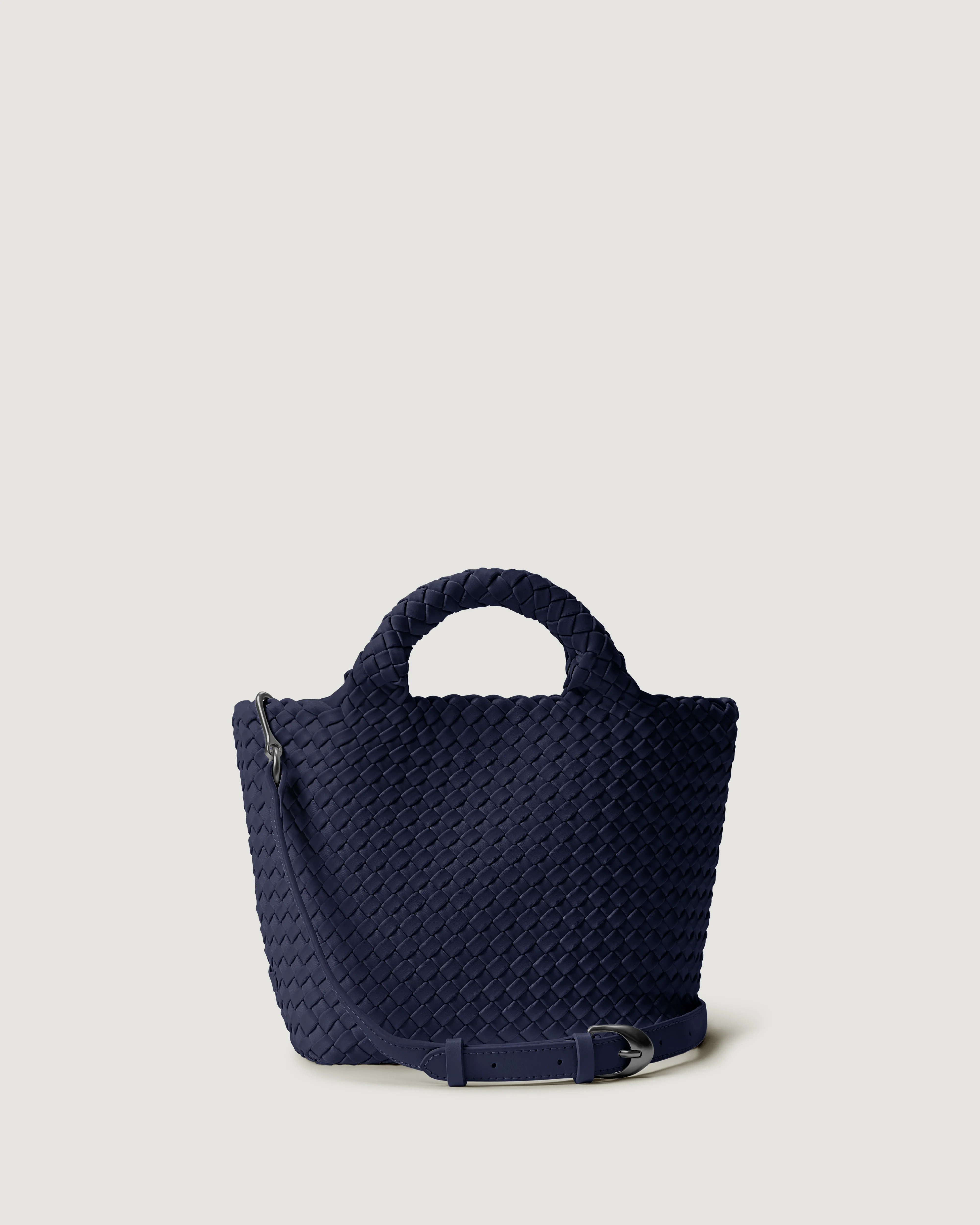 St. Barths Small Tote | Ink Blue | Naghedi