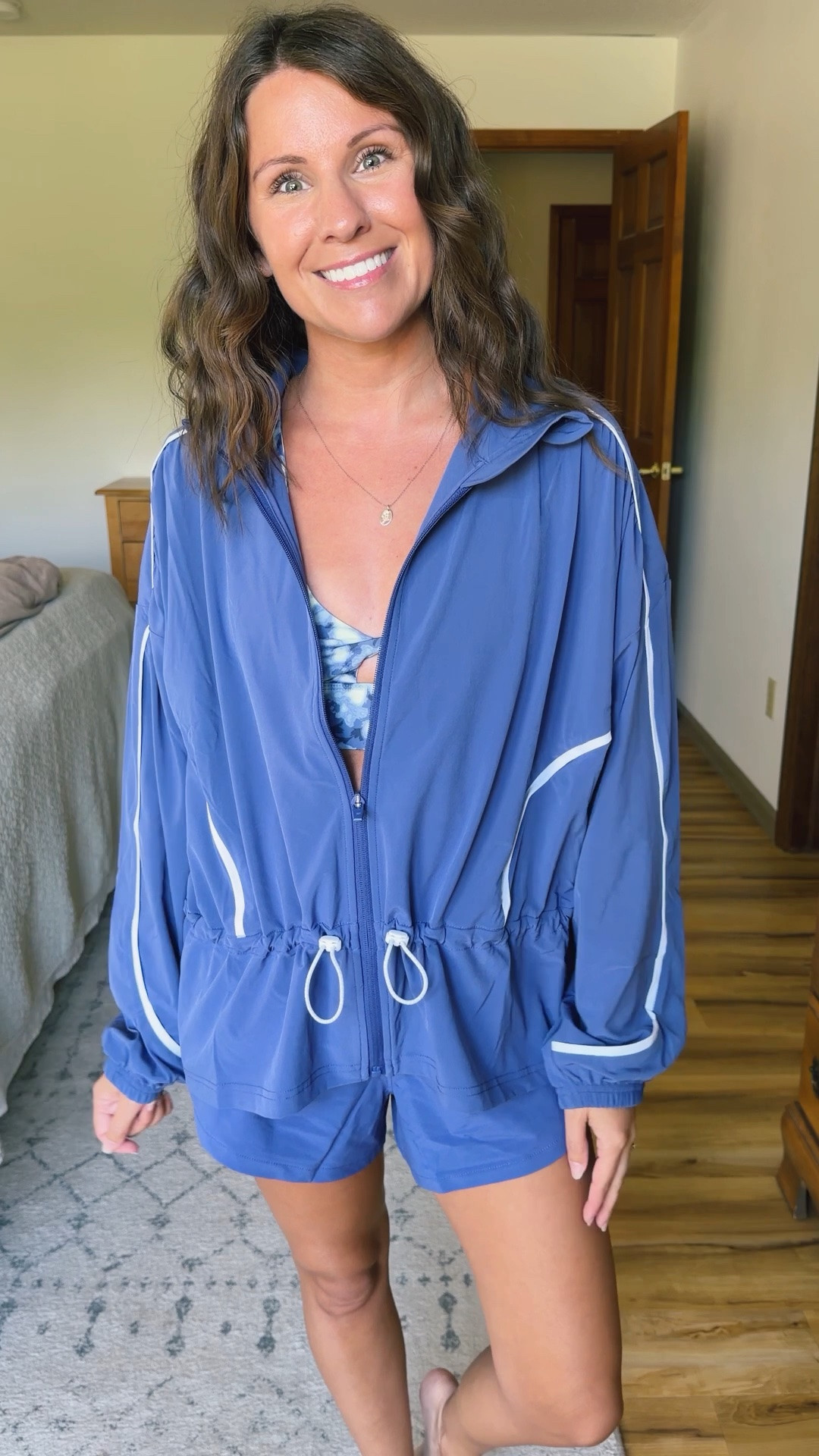 wearing xs in my bra, shorts and jacket!

#LTKPetite #LTKgrwm #LTKmomlife
