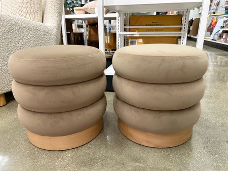 Cute ottomans with a wood base. Available is three different colors!💗 #target #targetfinds



#LTKFind #LTKhome #LTKsalealert