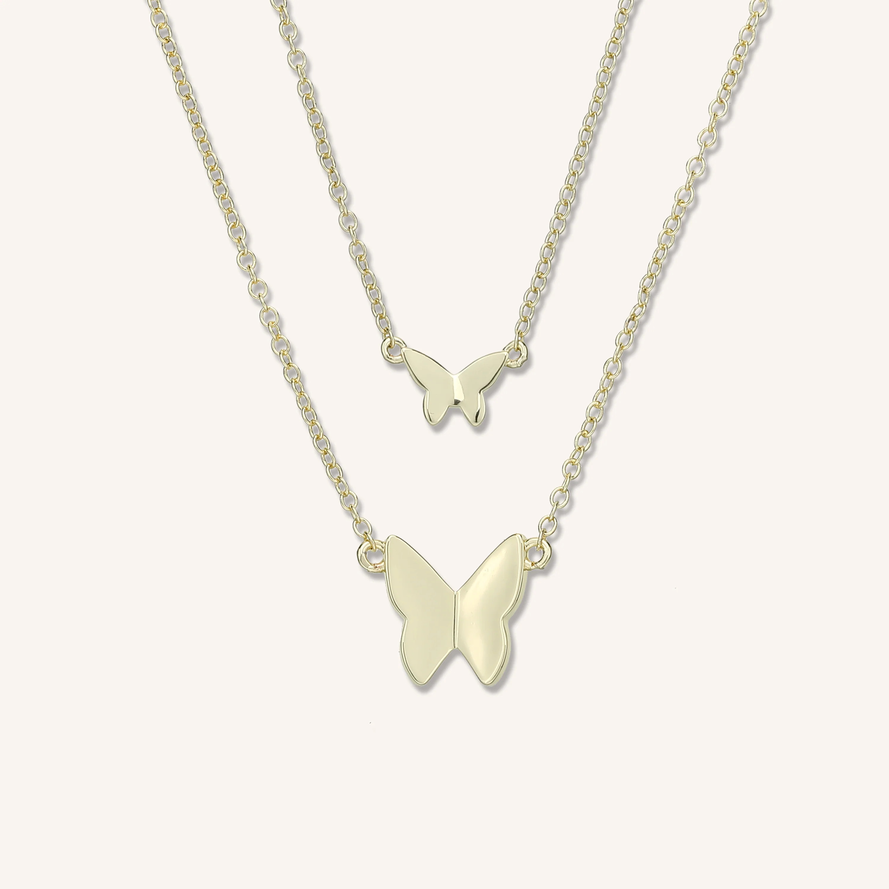 Laikyn & Lennyn Butterfly Necklace Set | Victoria Emerson
