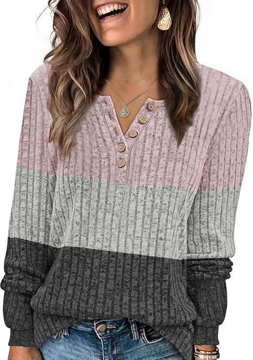 XIEERDUO Sweater for Women Winter Clothing Long Sleeve Shirts Fall Fashion Must Haves Comfiest Ai... | Amazon (US)