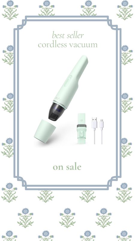Pretty and perfect for vacuuming your car, kitchen drawers or any other small spaces

Hand vacuum, small vacuum, pretty cleaning supplies

#LTKGiftGuide #LTKhome #LTKsalealert