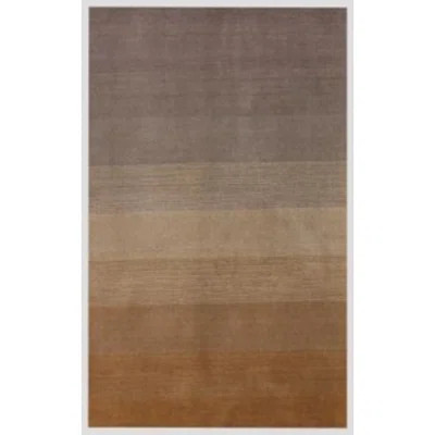 Lisnagarvey Hand Woven Viscose Area Rug in Brown | Wayfair North America