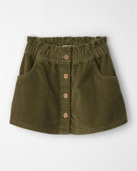 Toddler Girl Organic Cotton Corduroy Skirt - Little Planet | Carter's | Carter's Inc