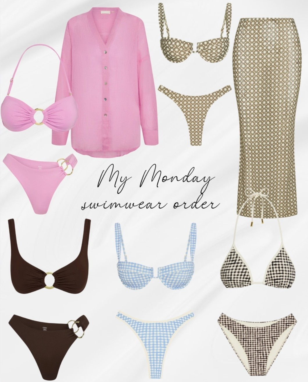 My Monday Swimwear order ☀️

Use code ANNIVERSARY20 for 20% off!

#LTKFashionMonth #LTKsale #LTKswimwear