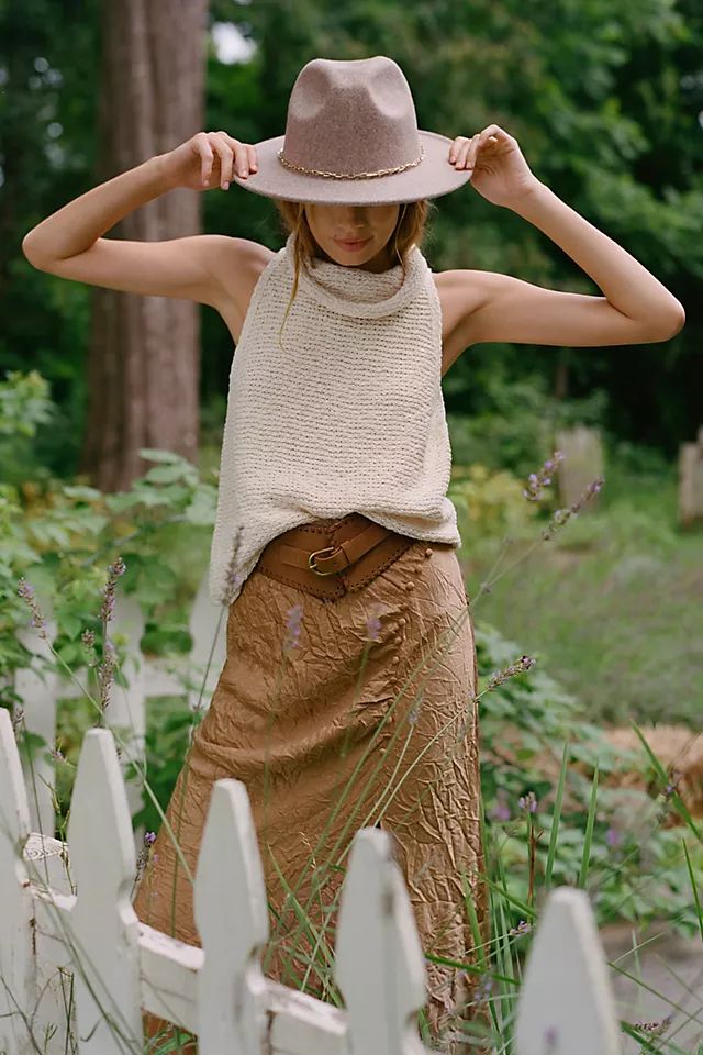 Pilcro Knit Turtleneck Sweater Tank | Anthropologie (US)