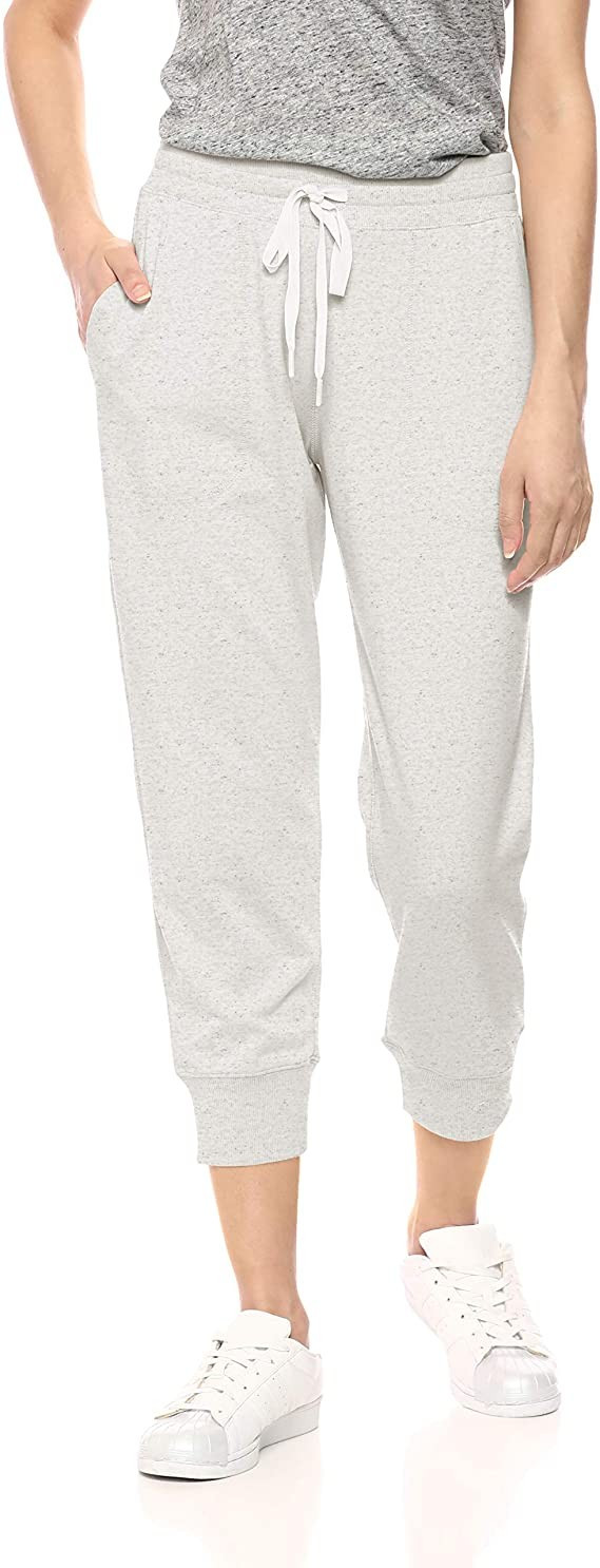 Amazon Essentials Women's Relaxed-Fit Studio Terry Capri Jogger Pant | Amazon (US)