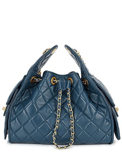 Quilted Leather Shoulder Bag | Gilt & Gilt City