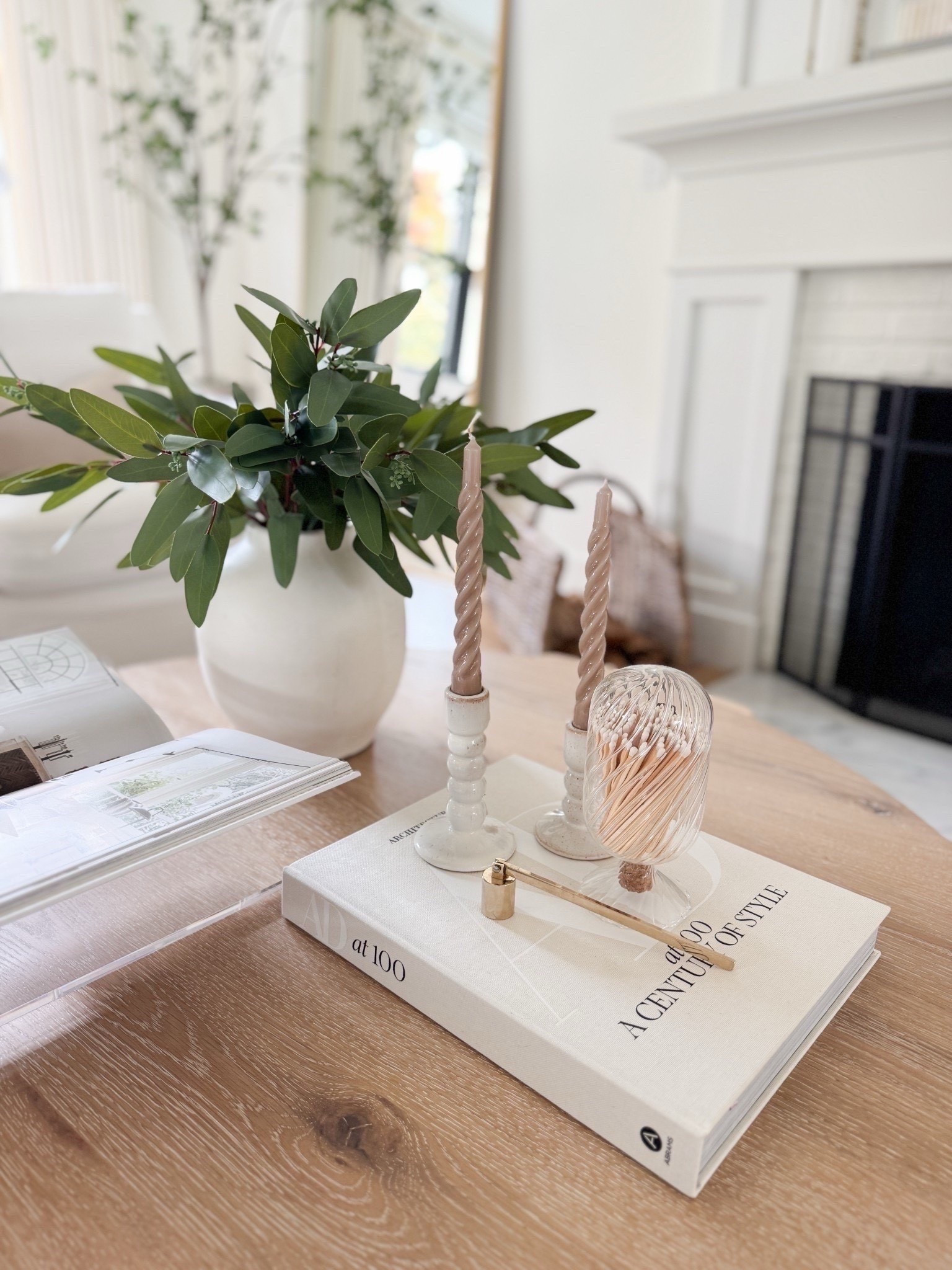 How I styled my coffee table! Neutral Living Room Refresh 🌿 Featuring affordable finds from McGee & Co, Target, Pottery Barn, and Wayfair. A timeless mix of slipcovered sofa + accent chairs, a round light wood coffee table, and a realistic faux plant to complete the space. Shop every piece linked below!
#NeutralLivingRoom #AffordableHomeDecor #LTKhome #WayfairFinds #TargetStyle #McGeeAndCo #PotteryBarnStyle #LivingRoomDesign #CozyNeutralHome


#LTKHome