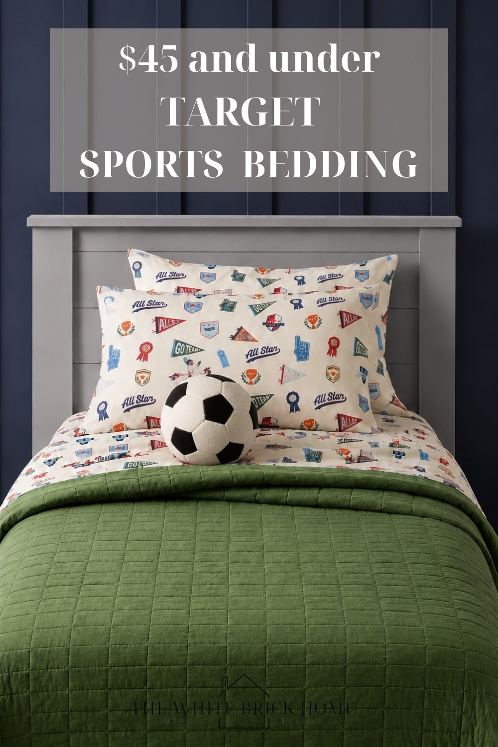 Target has amazing sports themed bedding right now - affordable finds with great reviews! An easy way to add a touch of team spirit to a kiddos bedroom! 

Boys room, boys bedroom, kids room, kids bedroom, boys room decor, boys room ideas, boys room sheets, boys room pillows, boys room bedding, boys room find, home decor, home design, kids room target, sports bedroom, sports themed bedroom, bedroom, toddler boy, toddler boy bedroom, target, target home, target kids room, target bedding

#LTKHome #LTKSaleAlert #LTKKids