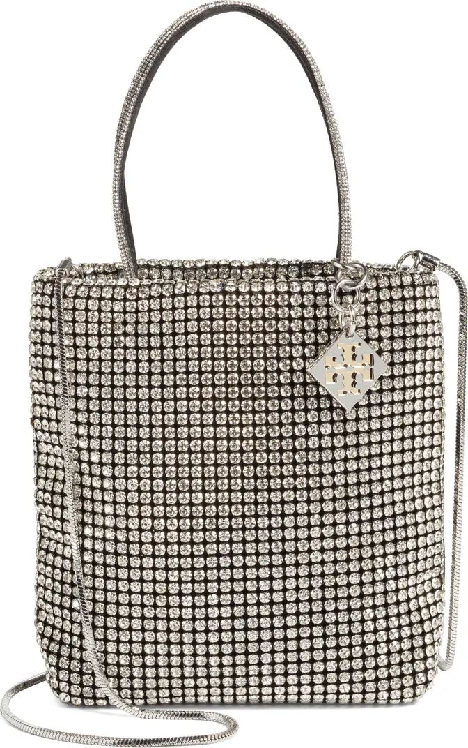 Key Item Crystal Embellished Top Handle Bag | Nordstrom