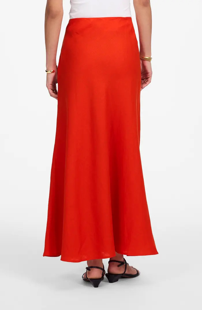 Linen Maxi Slip Skirt | Nordstrom