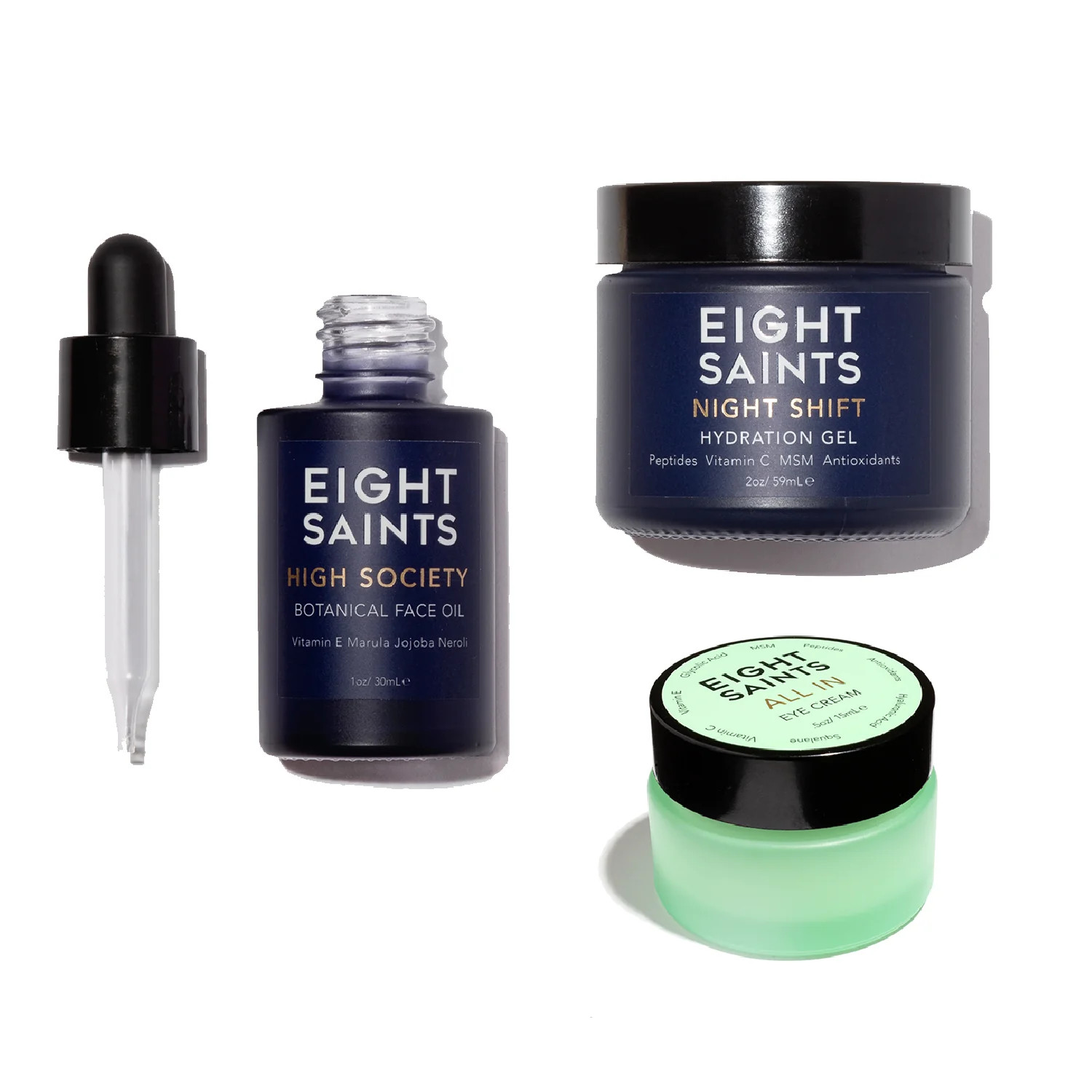 Complete Anti Aging Routine | Reduce Wrinkles, Age Spots, and Puffy Bags | Eight Saints Skincare