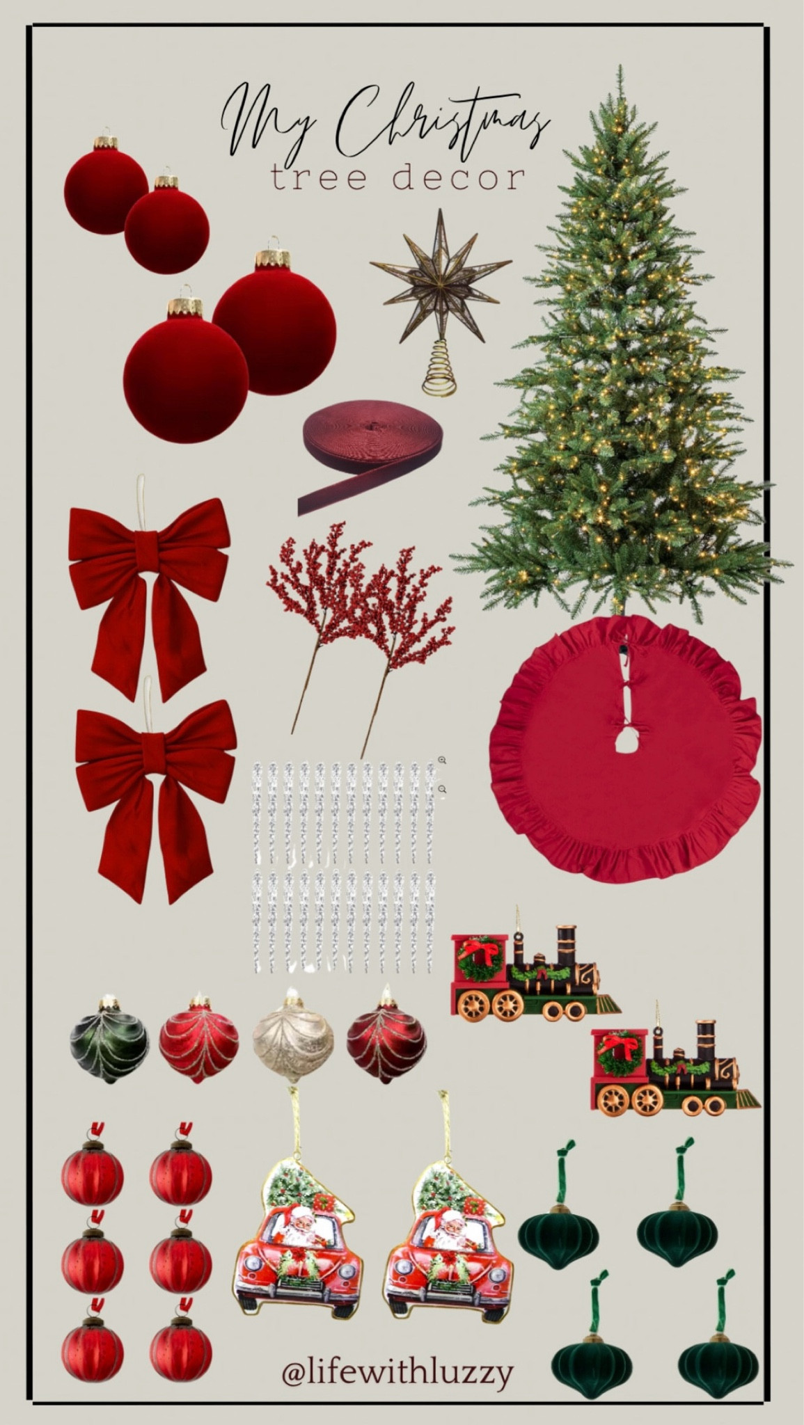 Shop my Christmas tree decor♥️✨



#LTKSeasonal #LTKHoliday #LTKHome