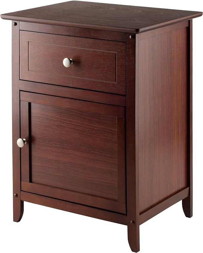 Winsome Wood Eugene Accent Table, Walnut | Amazon (US)