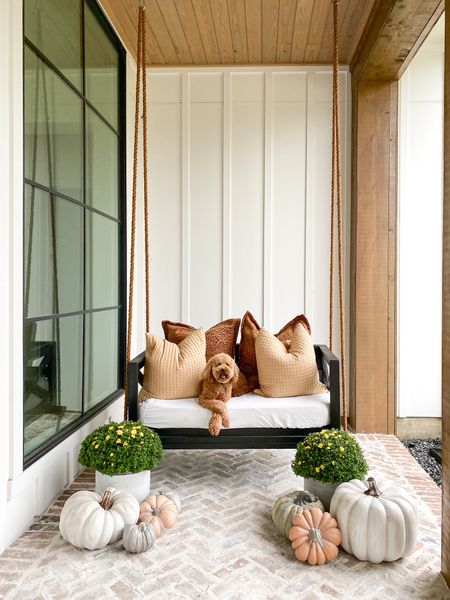 Time to start thinking about outdoor pumpkins for your fall porch! 

Halloween decor, Halloween, fall decor, pumpkins, porch swing, porch daybed 

#LTKhome #LTKSeasonal #LTKstyletip