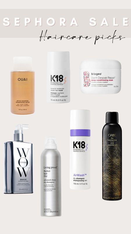 Some of my favorite Haircare products from the Sephora Sale! 

#LTKbeauty #LTKsalealert #LTKxSephora