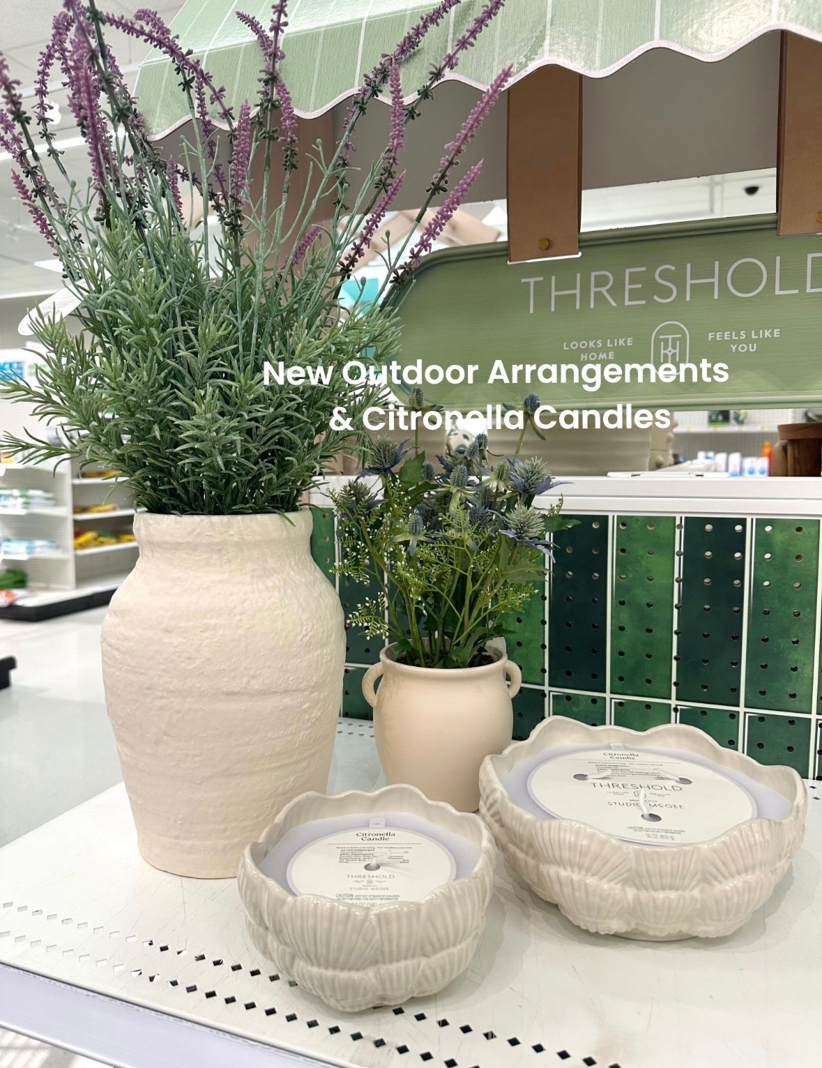 New from Studio McGee faux outdoor plants, shell citronella candles and more new outdoor entertaining collections  

#LTKHome #LTKSeasonal