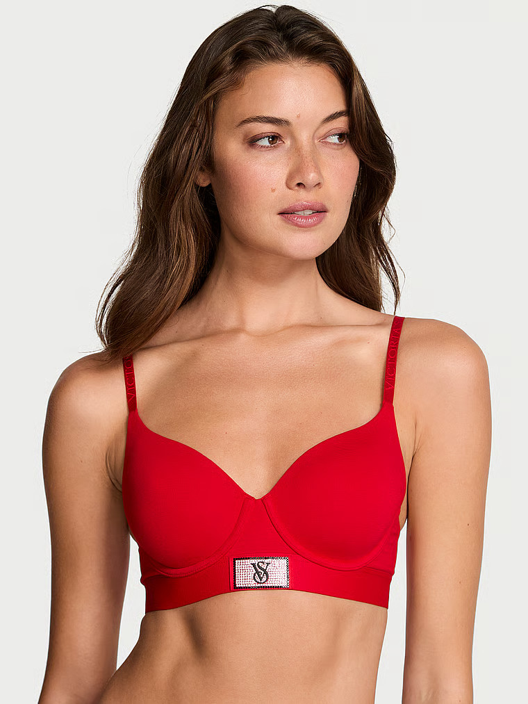 Buy Lightly Lined Full-Coverage Smooth Bra, Ganache - Order Bras online - Victoria's Secret US | Victoria's Secret (US / CA )