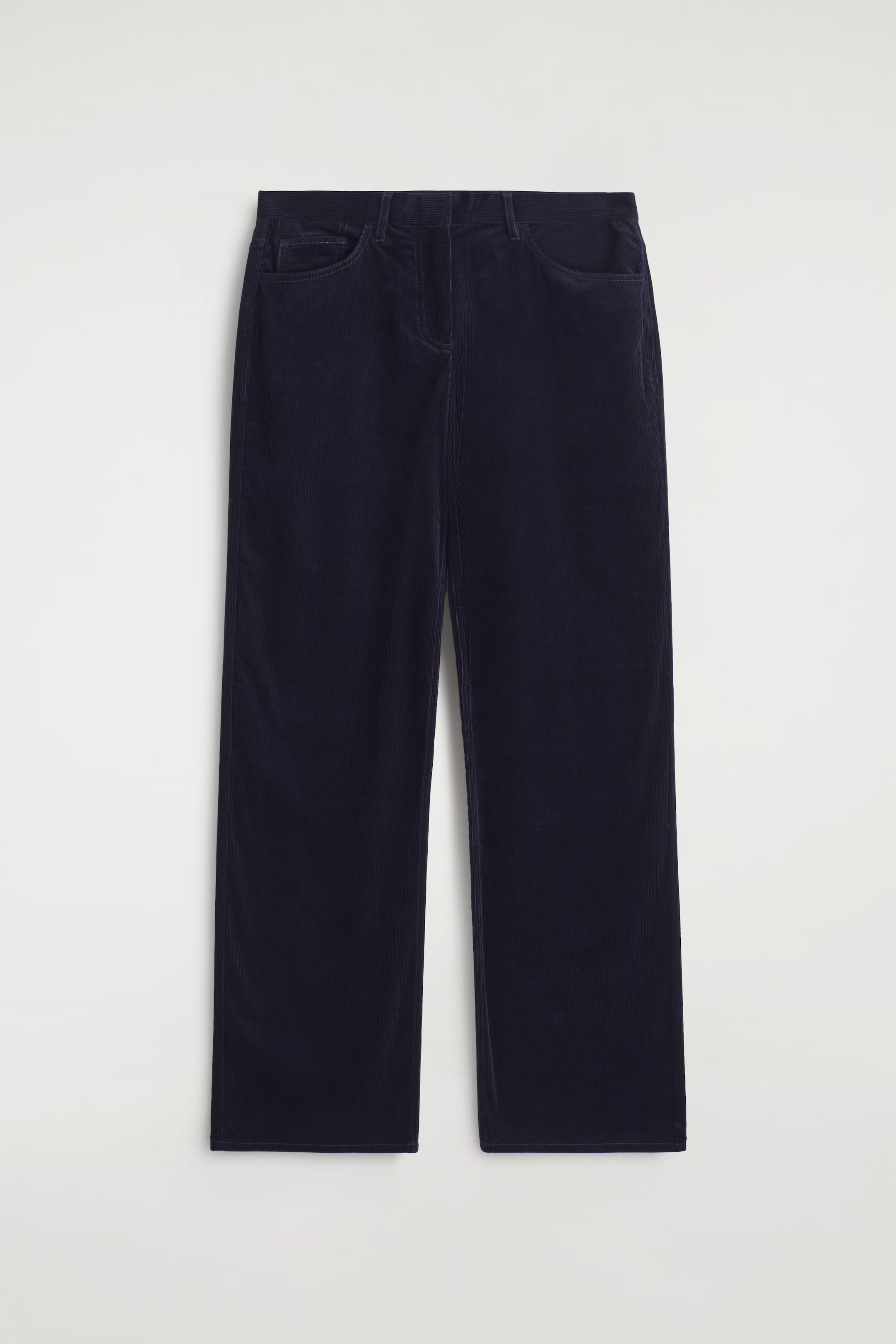 CORDHOSE MIT GERADEM BEIN - NAVYBLAU | COS DE | COS (EU)