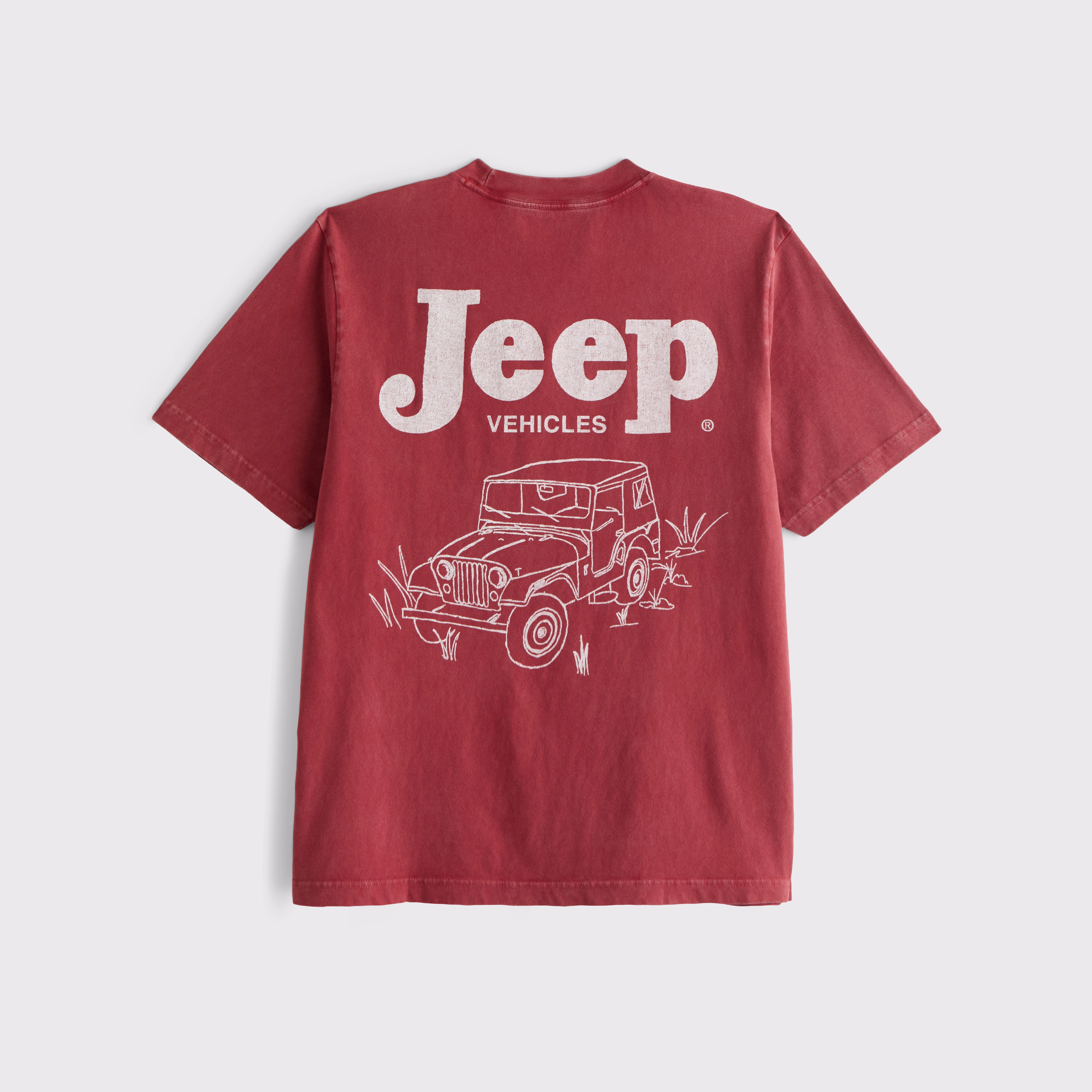 Jeep Vintage-Inspired Graphic Tee | Abercrombie & Fitch (US)