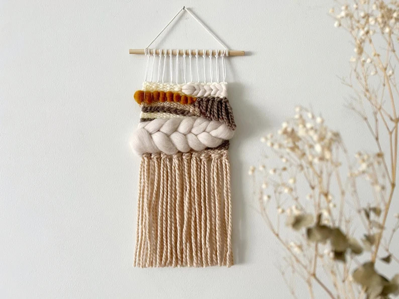 Woven Tapestry for Wall Decor Colourful Adding to Family - Etsy.de | Etsy (DACH)