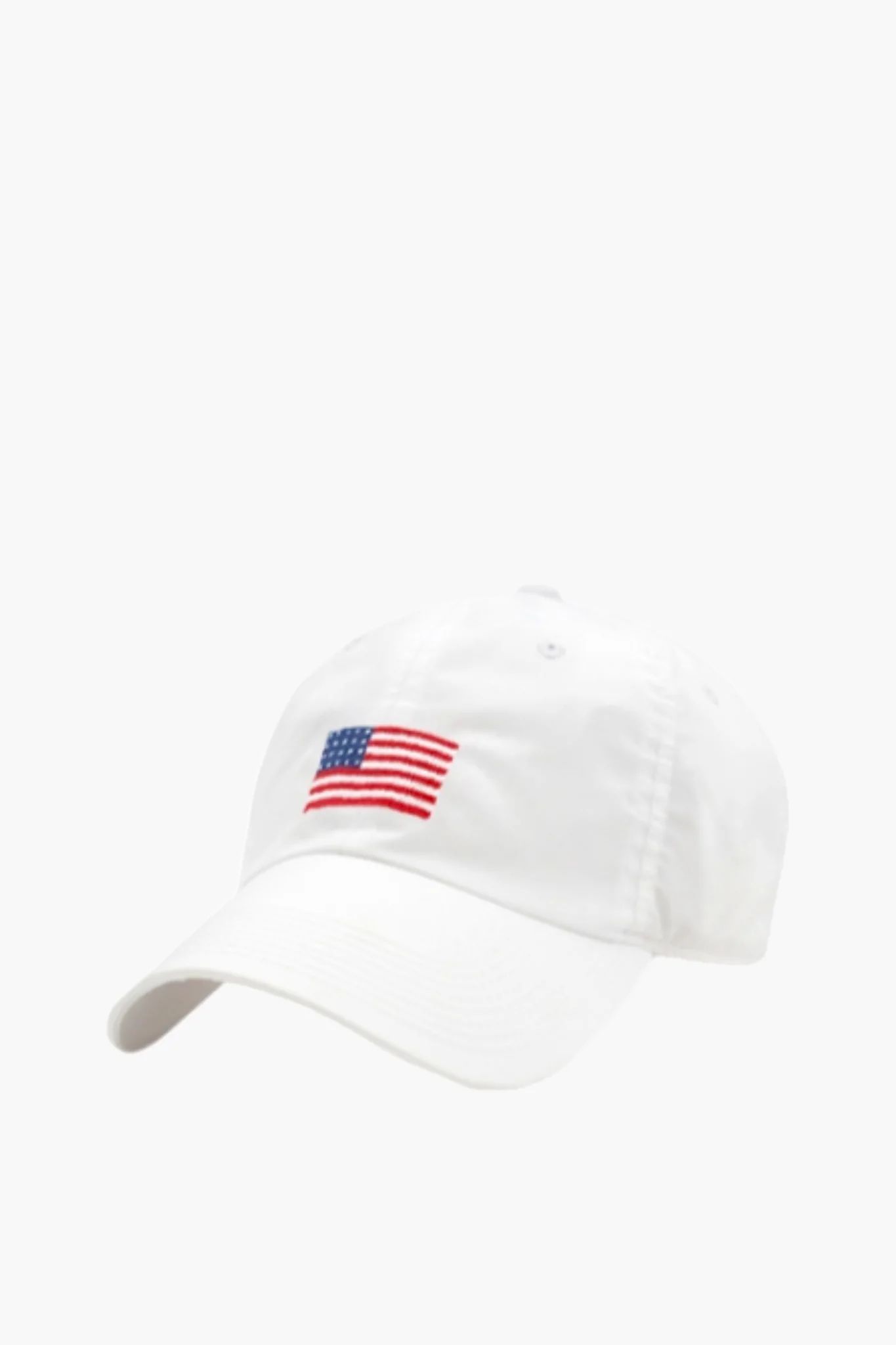 White American Flag Performance Needlepoint Hat | Tuckernuck (US)
