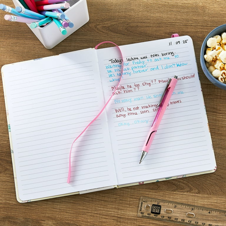 Pen+Gear Seashell Journal for Students; 5.91" x 8.46", 96 Sheets, Multicolor - Walmart.com | Walmart (US)