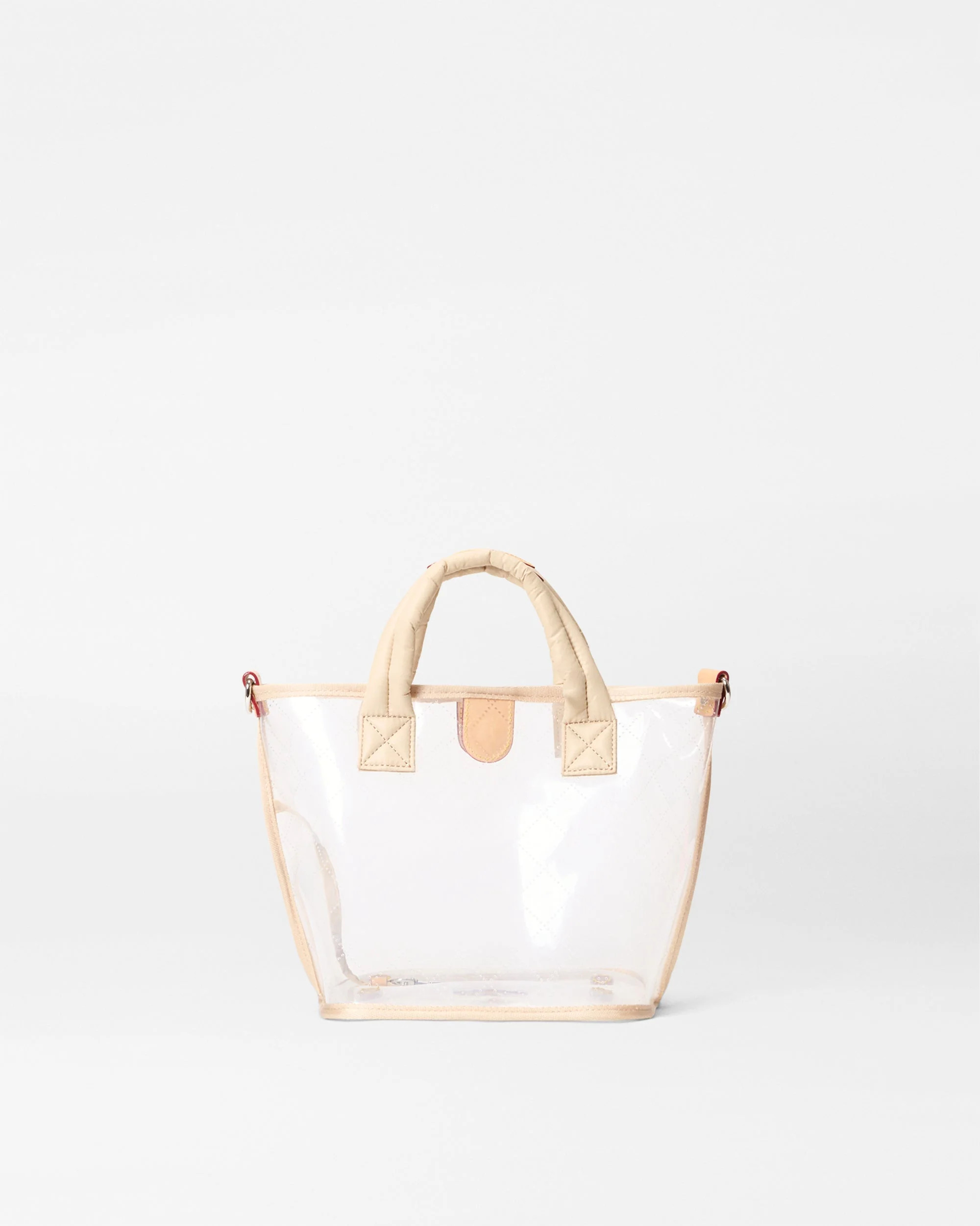 Clear with Buff Stadium Tote | MZ Wallace