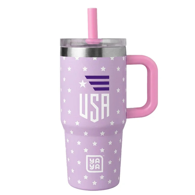 YAYA My First Travel Tumbler for Preschool & Kids 3+, Insulated Stainless Steel Tumbler with Reus... | Walmart (US)