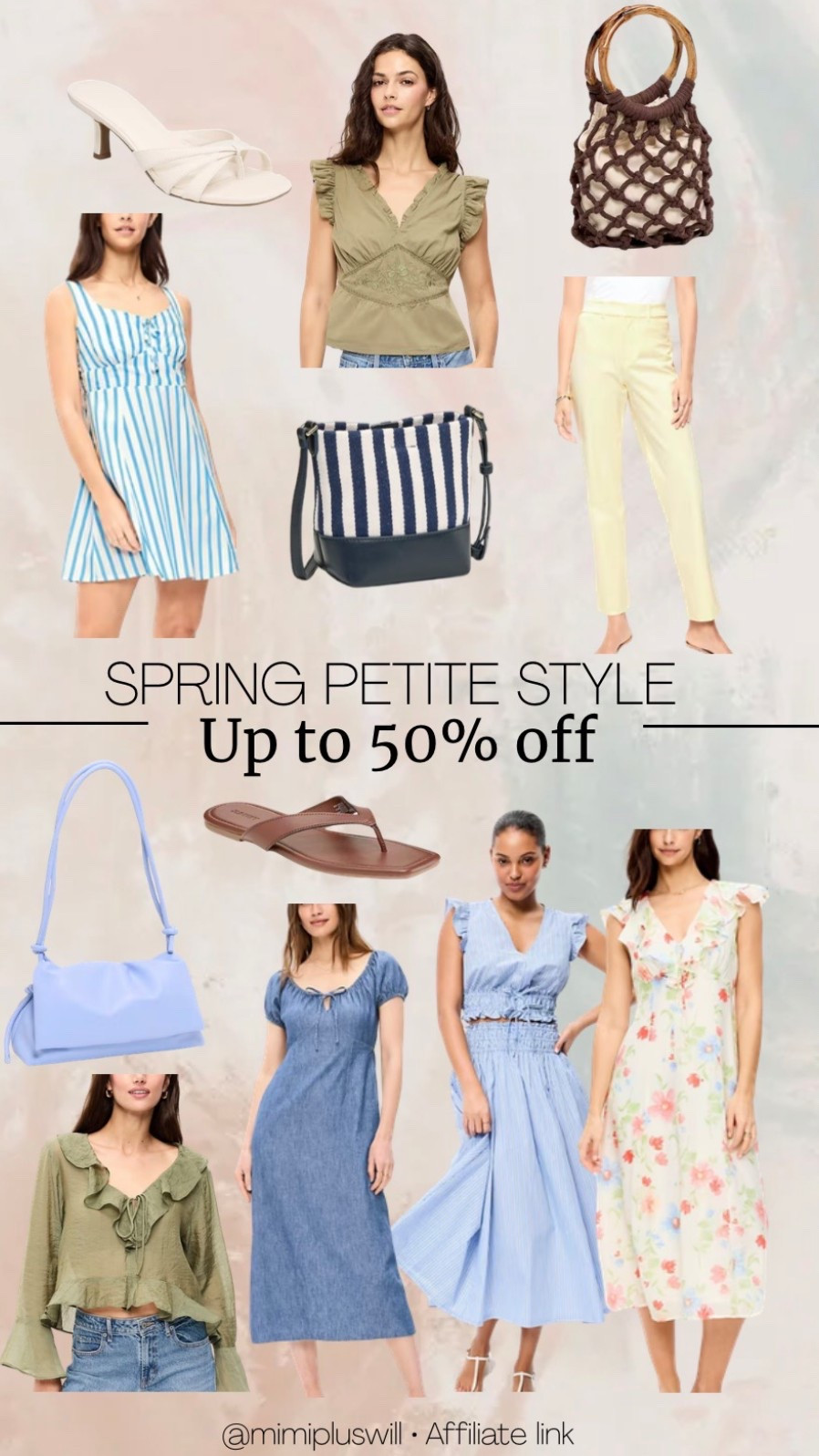 Spring petite style at old navy up to 50% off!

Spring | spring outfit | petite | sandals | purse | spring dress 
Follow @mimipluswill  for more!

#LTKSaleAlert #LTKgrwm #LTKPetite
